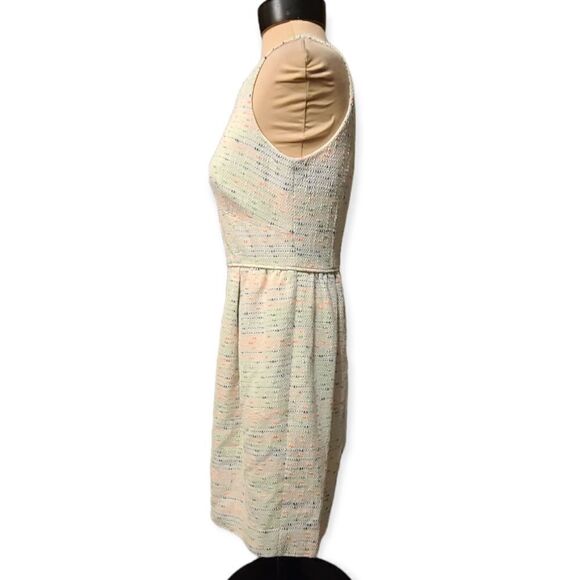 J. Crew Tweed Multi Color Sparkle Dress Size 4 - Picture 3 of 8